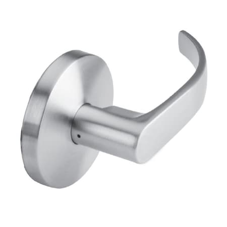 Dorma Grade 2 Cylindrical Lock, 01-Single Dummy, LC-Lever, C-Rose, Satin Chrome C501-LCC-626